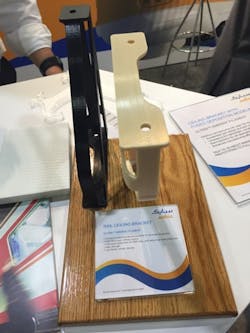 Rail ceiling bracket. Rail ceiling bracket.