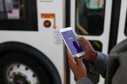 Mobile Payments for All Size Agencies Developed by Bytemark, the MyDART app lets Des Moines Area Regional Transit Authority riders use their smartphones to pay for their bus fare. By using the MyDART app, these riders no longer have to keep track of a printed pass and can save time by purchasing bus passes anywhere, anytime on their smartphone. When DART installs new fareboxes in summer 2018, riders will be able to scan the MyDART app at the farebox instead of showing activated passes to the bus operator. In the future, a trip planner and real-time bus arrival information will be available in the MyDART app. MassTransitmag.com/12375598 Mobile Payments for All Size Agencies Developed by Bytemark, the MyDART app lets Des Moines Area Regional Transit Authority riders use their smartphones to pay for their bus fare. By using the MyDART app, these riders no longer have to keep track of a printed pass and can save time by purchasing bus passes anywhere, anytime on their smartphone. When DART installs new fareboxes in summer 2018, riders will be able to scan the MyDART app at the farebox instead of showing activated passes to the bus operator. In the future, a trip planner and real-time bus arrival information will be available in the MyDART app. MassTransitmag.com/12375598