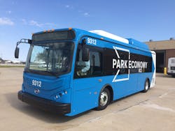 BYD battery-electric coach buses for Kansas City Airport. BYD battery-electric coach buses for Kansas City Airport.
