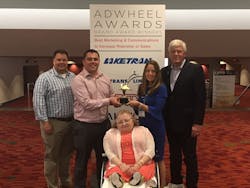 L-R: General Manager Ben Capelle, Board President Brian Falkowski, Trustee Donna McNamee, Director of Communications Julia Schick, Trustee Chuck Zibbel. L-R: General Manager Ben Capelle, Board President Brian Falkowski, Trustee Donna McNamee, Director of Communications Julia Schick, Trustee Chuck Zibbel.
