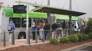 The cost of the project is $100 million, primarily funded through the Small Starts program administered by the Federal Transportation Administration and adds 40 percent more service to west Eugene.