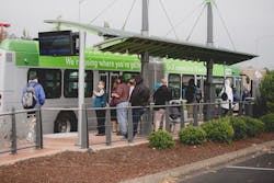 The cost of the project is $100 million, primarily funded through the Small Starts program administered by the Federal Transportation Administration and adds 40 percent more service to west Eugene. The cost of the project is $100 million, primarily funded through the Small Starts program administered by the Federal Transportation Administration and adds 40 percent more service to west Eugene.