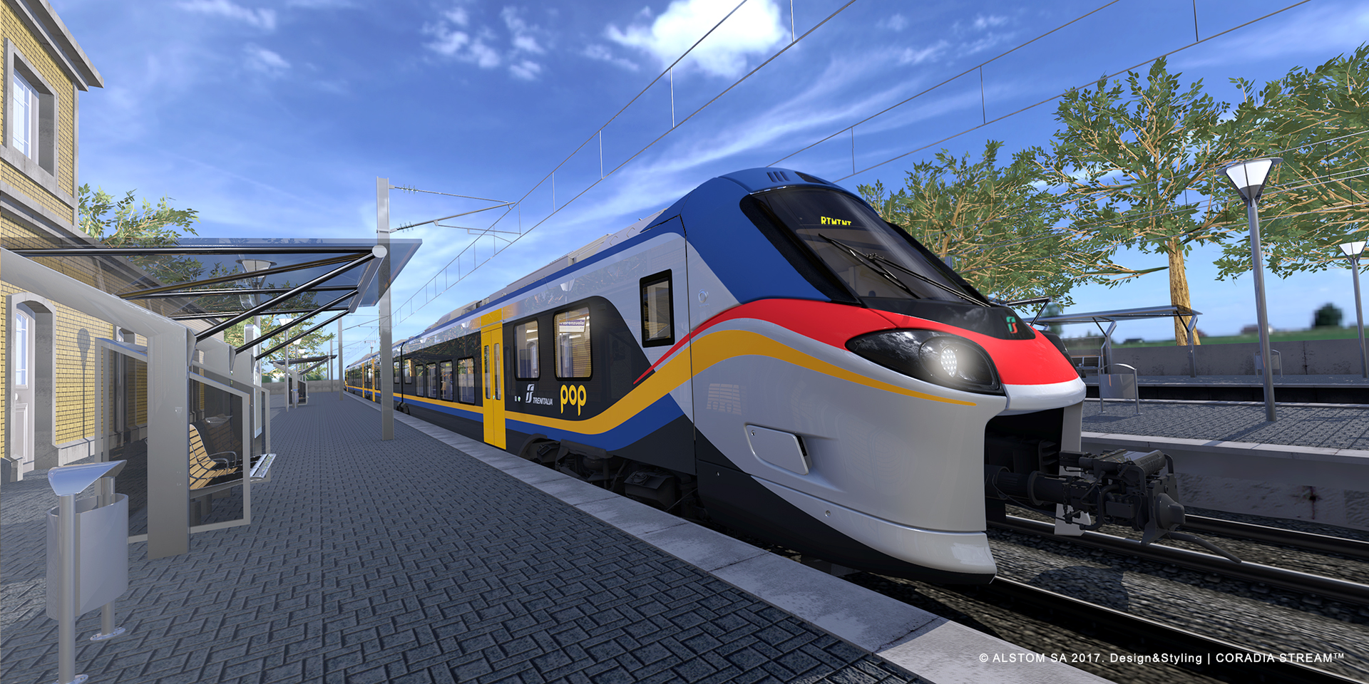 Coradia Stream rendering.