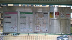 New Spring 2017 installation at Clinton Green Line. New Spring 2017 installation at Clinton Green Line.