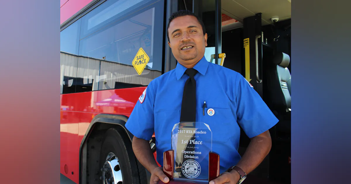 Dave Romeo Rta RTA Driver Gets First Victory at Annual Roadeo | Mass Transit