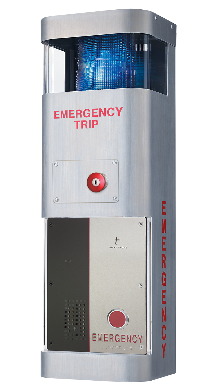 Wall Mounted Blue Light Station With Emergency Trip Etp Wm Tpk 59f8b71da62ed