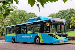 Latest ADL BYD electric bus fleet arrives in Liverpool.