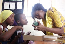 The Kano computer kits used in the clubs are low-cost, easily transportable, can be rebuilt multiple times and are highly applicable in countries where connectivity is low. The Kano computer kits used in the clubs are low-cost, easily transportable, can be rebuilt multiple times and are highly applicable in countries where connectivity is low.