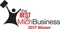 BestOfMichbusiness winners logo. BestOfMichbusiness winners logo.