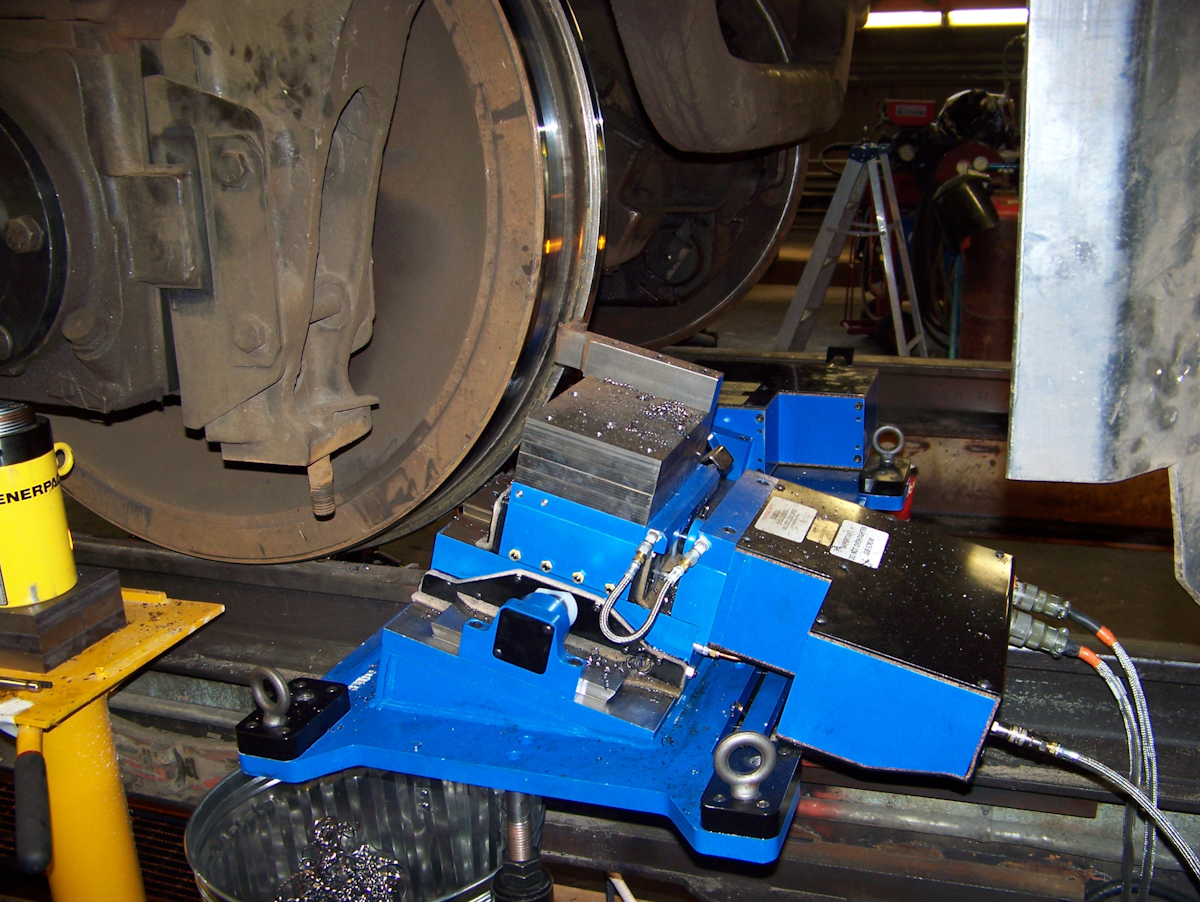 Simplifying Portable Precision Wheel Truing In A Workshop Or Out In The Field Mass Transit