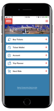 Customers simply download the app, purchase a pass with a credit card and activate the pass before boarding a bus or train.