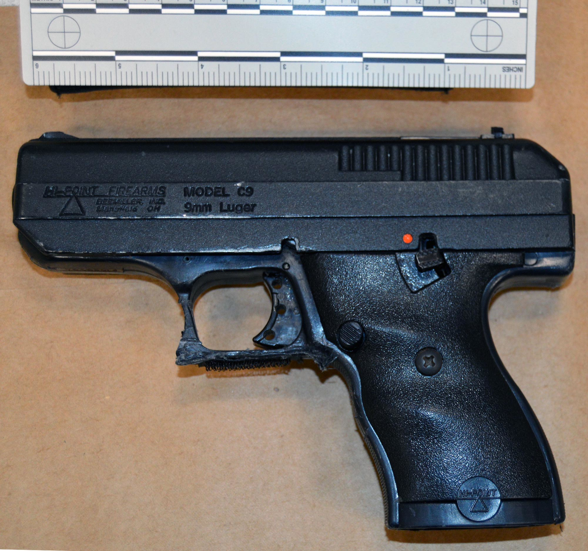 Gun recovered by Metro Transit Police Officers.