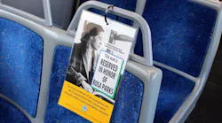 MCTS Rosa Parks bus seat sign.