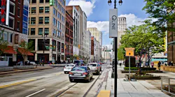 Woodward Avenue at Campus Martius