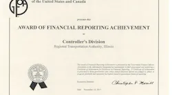 RTA Receives GFOA Distinguished Financial Report Award for 23rd Year in Row.