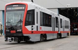 SFMTA vehicle exterior. SFMTA vehicle exterior.