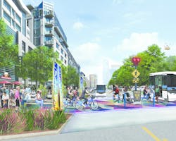 Stonewall streetscape. Stonewall streetscape.