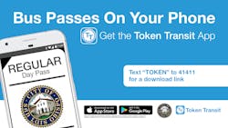 SLO Transit's Token Transit App. SLO Transit's Token Transit App.