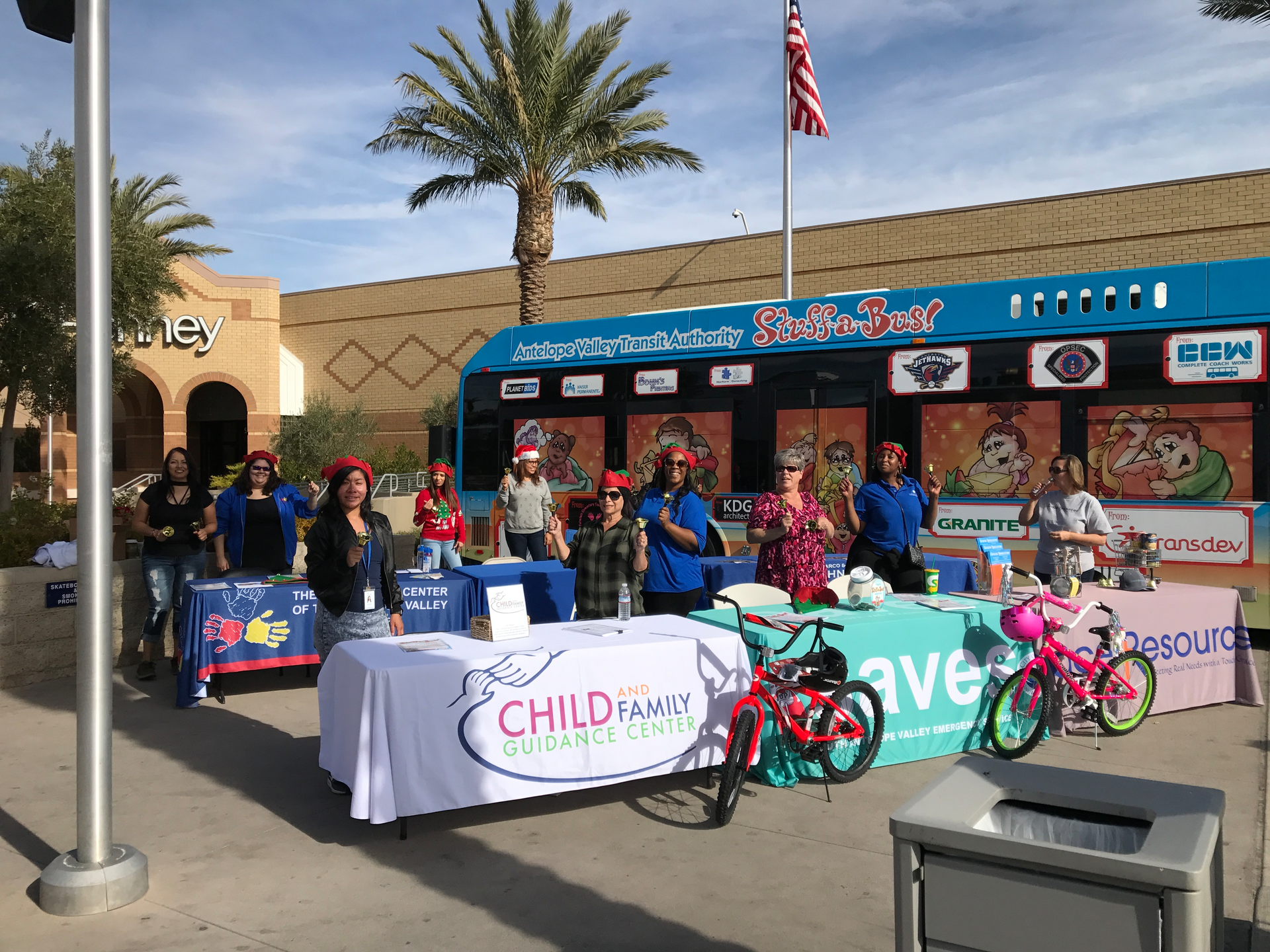 AVTA's Stuff-a-Bus Holiday toy drive is in full swing.