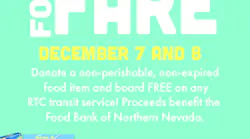 RTC Food for Fare flyer.