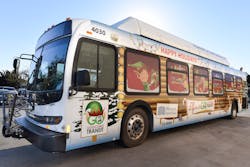 The GCTD has launched its Elf on GO bus service. The GCTD has launched its Elf on GO bus service.