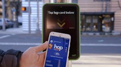 The Hop Fastpass Commuters in the Portland-Vancouver Metropolitan Area can use a mobile wallet or any contactless bank card to tap and ride on TriMet, C-TRAN and the Portland Streetcar. INIT’s MOBILEvario powers the account-based, open payment system and manages and processes fares in real-time, recognizes and processes revenue sharing, as well as manages accounts and automates reconciliations for all three agencies. INIT developed the system using open architecture APIs so other partners could be easily incorporated. TriMet partnered with Google to make the Hop Fastpass the first virtual transit card available in Android Pay. Beta testing started in December, giving a select group of testers the opportunity to load a virtual Hop card in Android Pay, allowing them to tap their phones to pay their fares. MassTransitmag.com/12362197 · MassTransitmag.com/12386556 The Hop Fastpass Commuters in the Portland-Vancouver Metropolitan Area can use a mobile wallet or any contactless bank card to tap and ride on TriMet, C-TRAN and the Portland Streetcar. INIT’s MOBILEvario powers the account-based, open payment system and manages and processes fares in real-time, recognizes and processes revenue sharing, as well as manages accounts and automates reconciliations for all three agencies. INIT developed the system using open architecture APIs so other partners could be easily incorporated. TriMet partnered with Google to make the Hop Fastpass the first virtual transit card available in Android Pay. Beta testing started in December, giving a select group of testers the opportunity to load a virtual Hop card in Android Pay, allowing them to tap their phones to pay their fares. MassTransitmag.com/12362197 · MassTransitmag.com/12386556