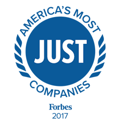 America&apos;s Most JUST Companies logo.