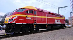 Locomotive named for retiring CEO/Executive Director Don Orseno.