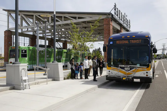 Sacrt Autobús De Tránsito Regional Rt Sacramento Sacramento Regional