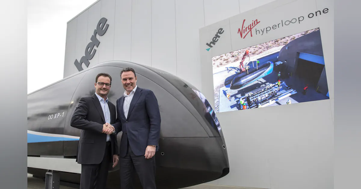Hyperloop Pod Virgin Loop Virgin Hyperloop One Shares First Look at the Hyperloop End-to-End ...