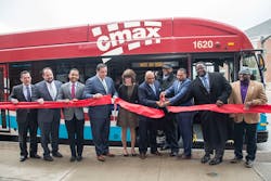 COTA held a ribbon cutting, as well as other events, to celebrate the opening of CMAX, the first BRT line in central Ohio. COTA held a ribbon cutting, as well as other events, to celebrate the opening of CMAX, the first BRT line in central Ohio.