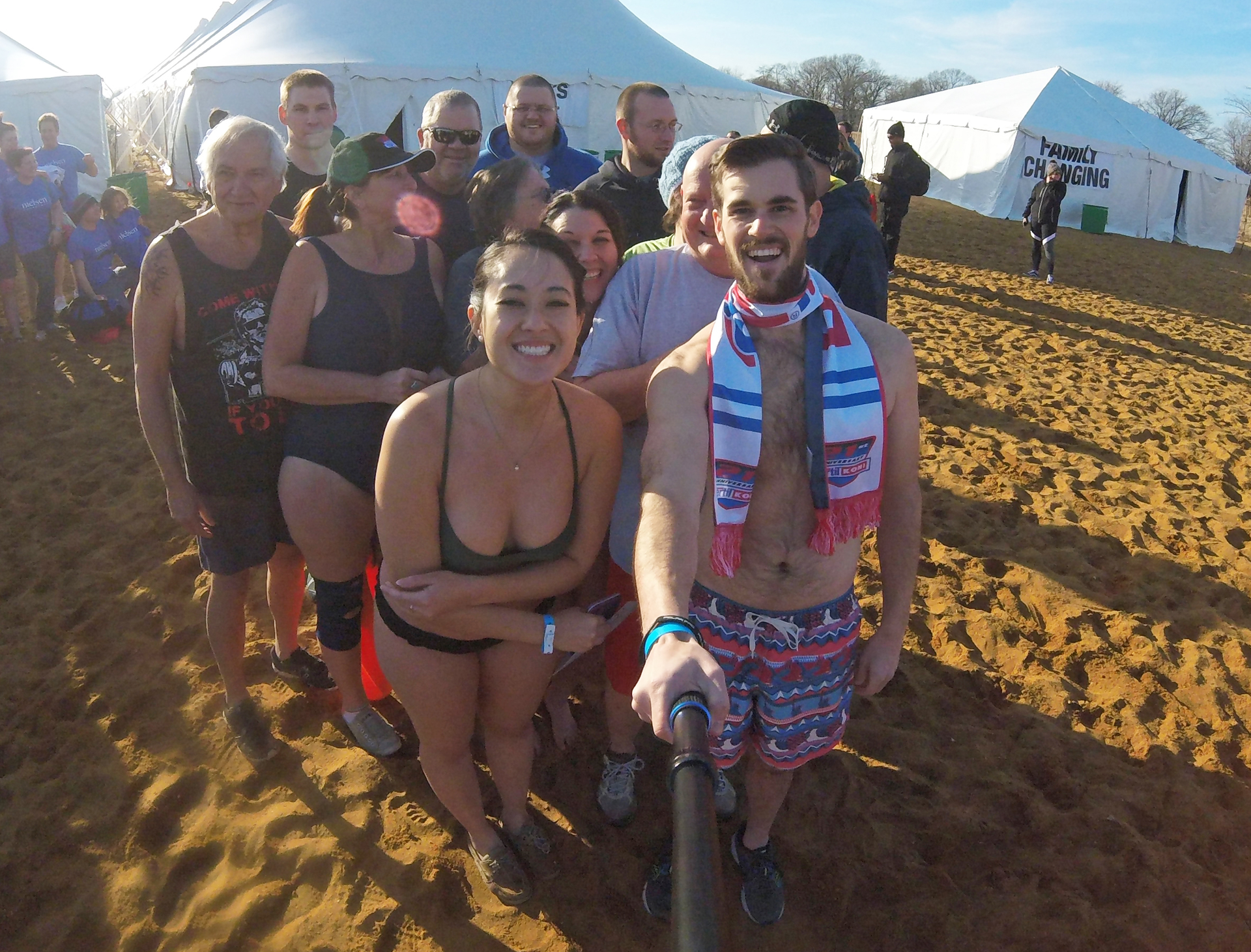 The Stertil-Koni team participated in the 2018 Maryland State Police Polar Bear Plunge.