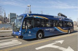 MTA is testing 10 new buses by Proterra and New Flyer with the hope of ordering an additional 60 all-electric buses.