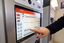 Scheidt & Bachmann’s FareGo ViTA “virtual ticket agents” have launched in Greater Anglia. Scheidt & Bachmann’s FareGo ViTA “virtual ticket agents” have launched in Greater Anglia.