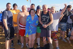 A dozen Stertil-Koni employees and friends will throw caution to the frigid winds and icy waters to raise money, spirits – and possibly some heart rates – at the 2018 Maryland State Police Polar Bear Plunge on January 26, during the corporate portion of the 22nd annual event. A dozen Stertil-Koni employees and friends will throw caution to the frigid winds and icy waters to raise money, spirits – and possibly some heart rates – at the 2018 Maryland State Police Polar Bear Plunge on January 26, during the corporate portion of the 22nd annual event.