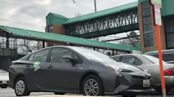 Zipcar at MDOT MTA’s Halethorpe MARC Train station.