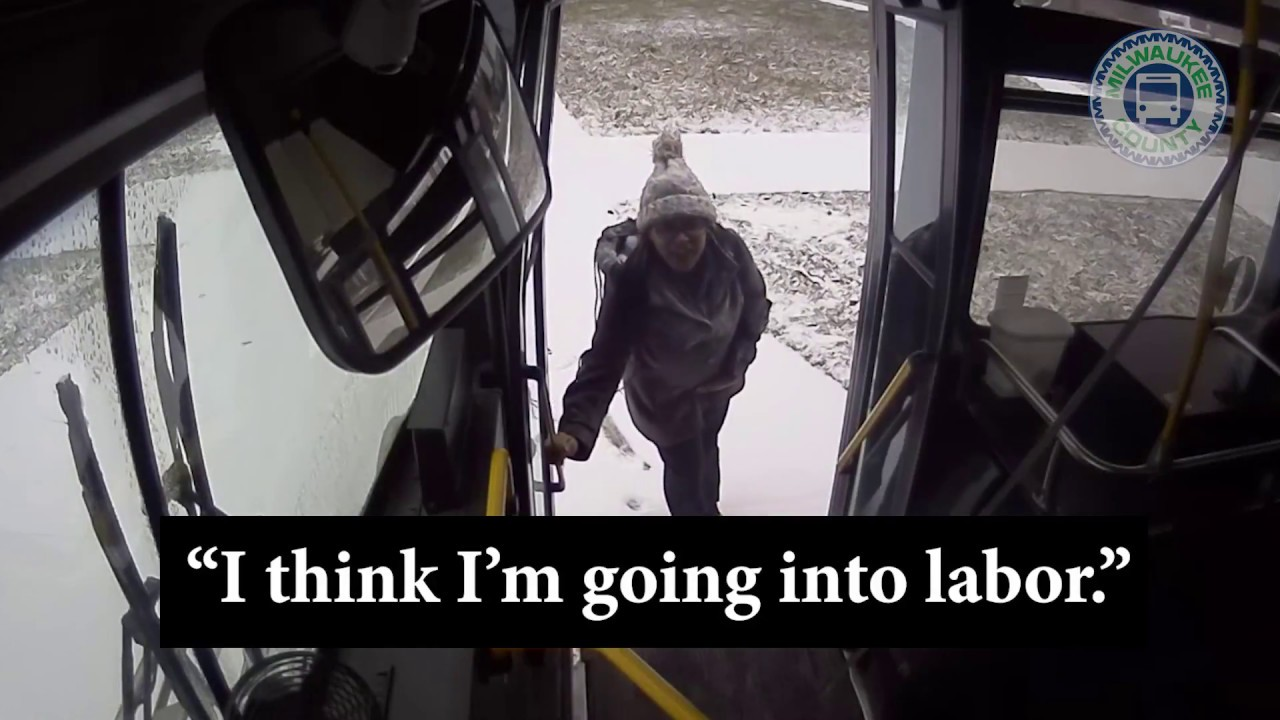 Milwaukee Bus Driver Helps Pregnant Woman Going into Labor