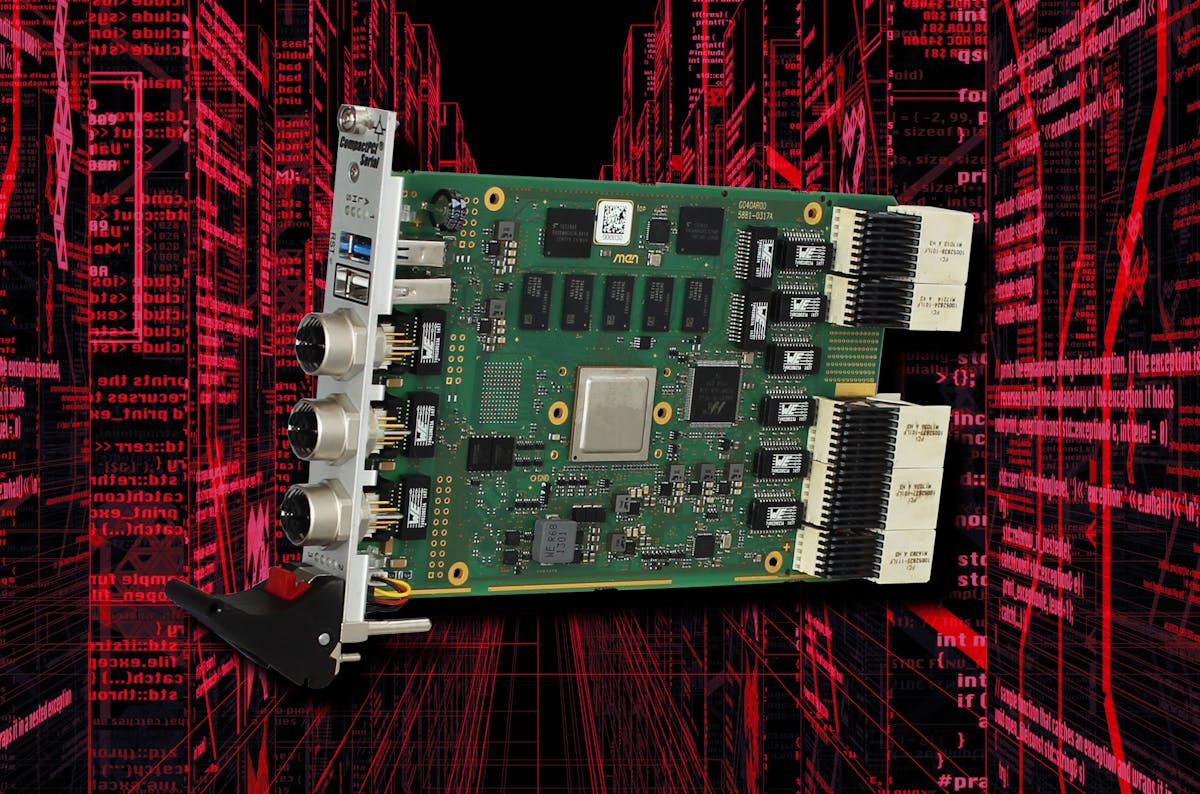 MEN Micro cPCI Serial SBC with ARM Cortex A72 and Virtualization Functions