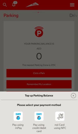 The Dubai Roads and Transport Authority has launched a smart service enabling smartphone users to recharge their parking accounts. The Dubai Roads and Transport Authority has launched a smart service enabling smartphone users to recharge their parking accounts.