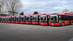 BYD ADL Electric Buses delivered for Route 153.