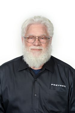 Prevost service manager Don Arlett has announced his retirement. Prevost service manager Don Arlett has announced his retirement.