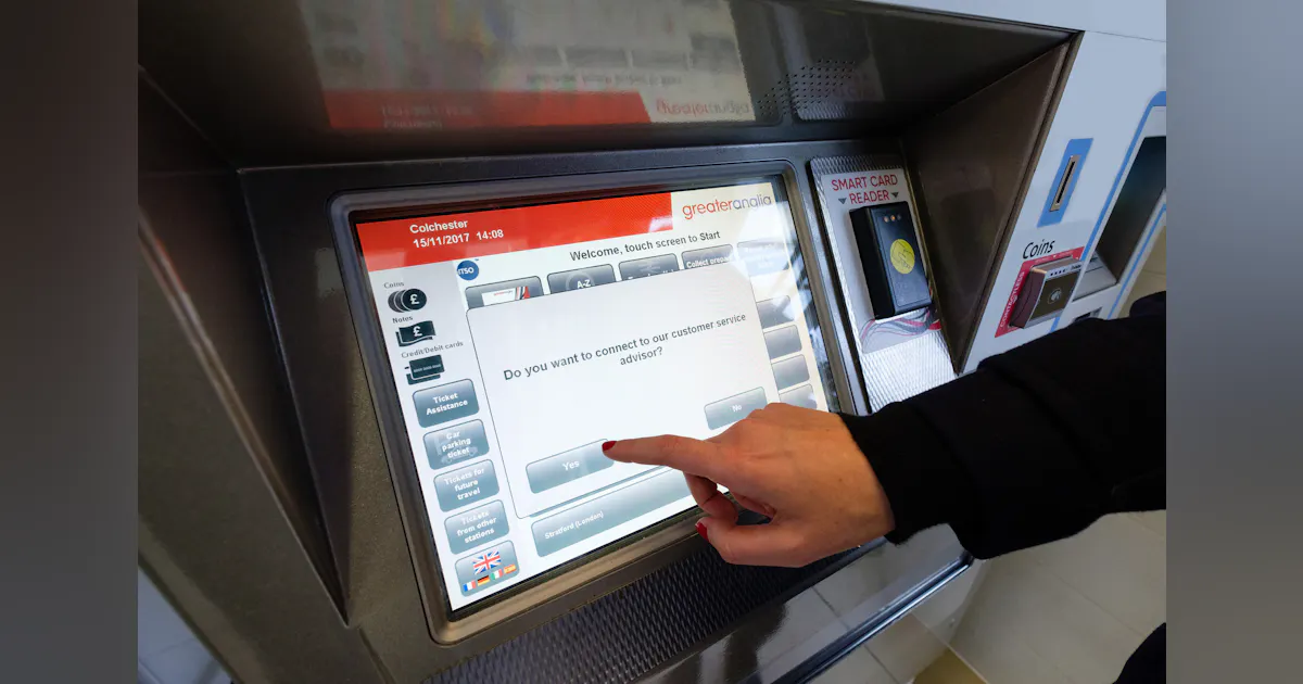 Path Ticket Machine Roll-Out of ‘Virtual Ticket Agents’ on Greater Anglia Ticket Machines ...