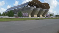 Conceptual renderings of the Texas Central Houston Station. Conceptual renderings of the Texas Central Houston Station.