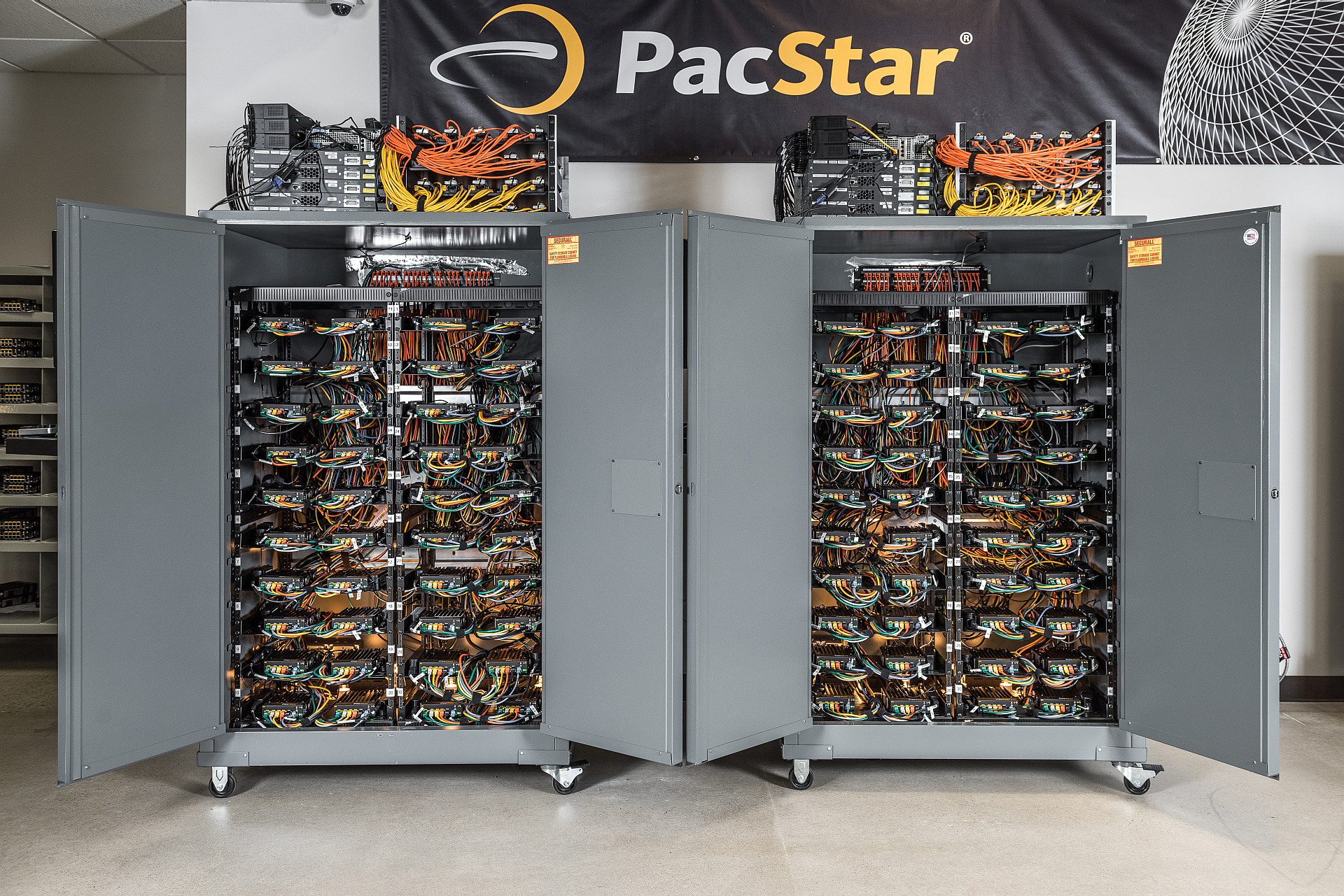 Figure 2. &ndash; An environmental stress chamber (ESS) is used to screen out modules that can&rsquo;t handle environmental extremes and heavy loads.