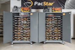 Figure 2. – An environmental stress chamber (ESS) is used to screen out modules that can’t handle environmental extremes and heavy loads. Figure 2. – An environmental stress chamber (ESS) is used to screen out modules that can’t handle environmental extremes and heavy loads.