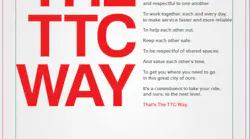 The TTC Way is a set of six objectives that will guide improved service.