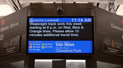 In late 2012, Metro rolled out a new digital signage project designed to inform riders on its Metrorail system about track work, weekend closures and other travel issues before they pass through the fare gate at any of the system’s 88 stations.