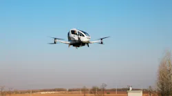 EHANG 184 AAV Manned Flight Tests