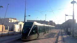 Alstom and EMA inaugurate the tramway system of the city of Ouargla in Algeria.