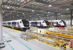 Bombardier has received an order from TfL for five additional Bombardier AVENTRA trains for services on London's Elizabeth line. Bombardier has received an order from TfL for five additional Bombardier AVENTRA trains for services on London's Elizabeth line.